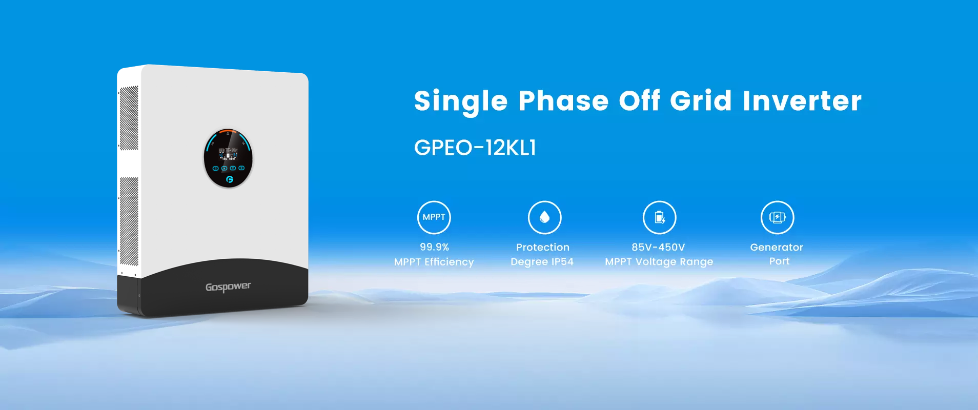 Inversor Gospower Off Grid 12kW